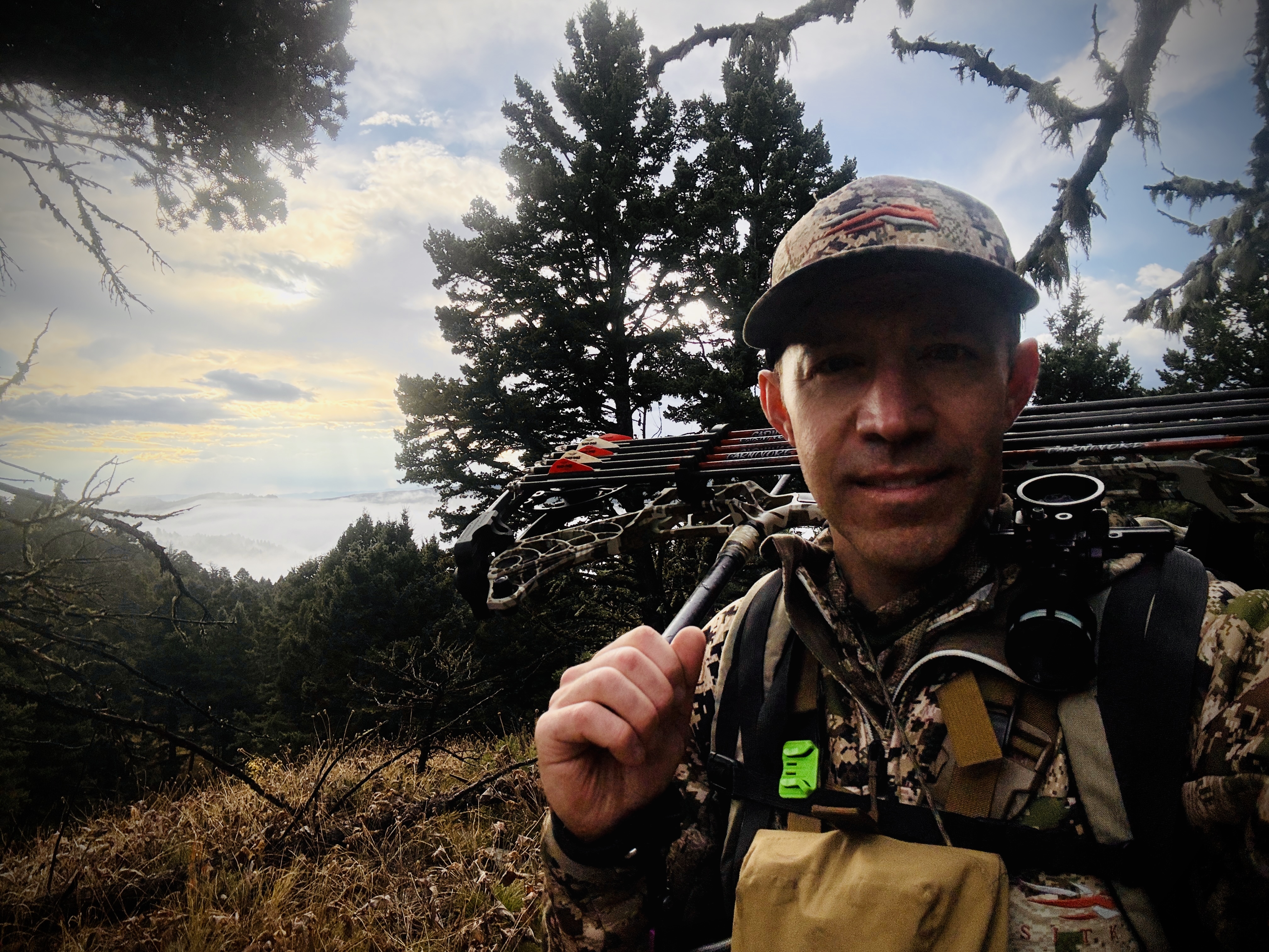 Adam Callinan backcountry hunting